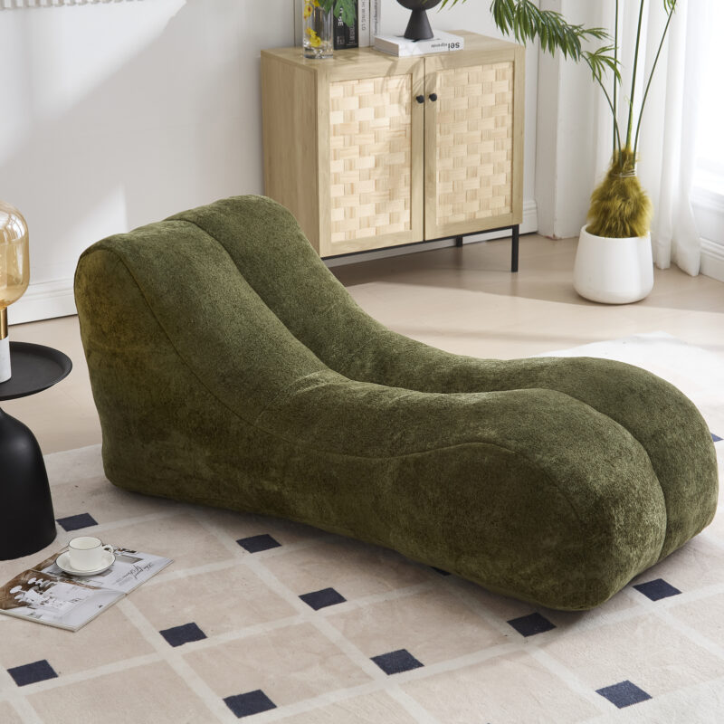 Creative bean bag sofa chair for adults filled with high-quality sponge that is plump and elastic fitting the curves of the human body and providing gentle support to the body in all a - Image 5