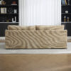 86.61" Wide Extra-large Double-seater Sofa, Chenille Upholstered, With Two Armrest Pillows And Two Backrest Pillows, Suitable For Bedrooms, Living Rooms, Apartment,And Window Seating - Image 2