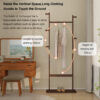 Coat Racks solid wood hanger 23.6* 11*71in Solid environmental protection easy to assemble beautiful can be placed in the bedroom/entrance/living room - Image 2
