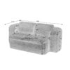 Convertible Sleeper Sofa, Modern Folding Futon Floor Foam Compression Sofa Bed Couch for Living Room Bedroom ApartmentConvertible Sleeper - Image 14