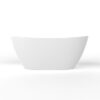 61 inch freestanding solid surface soaking bathtub for bathroom