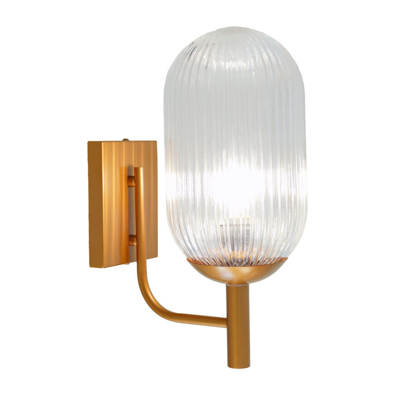 Dewdrop Wall Lamp - Bronze and Clear - Image 6