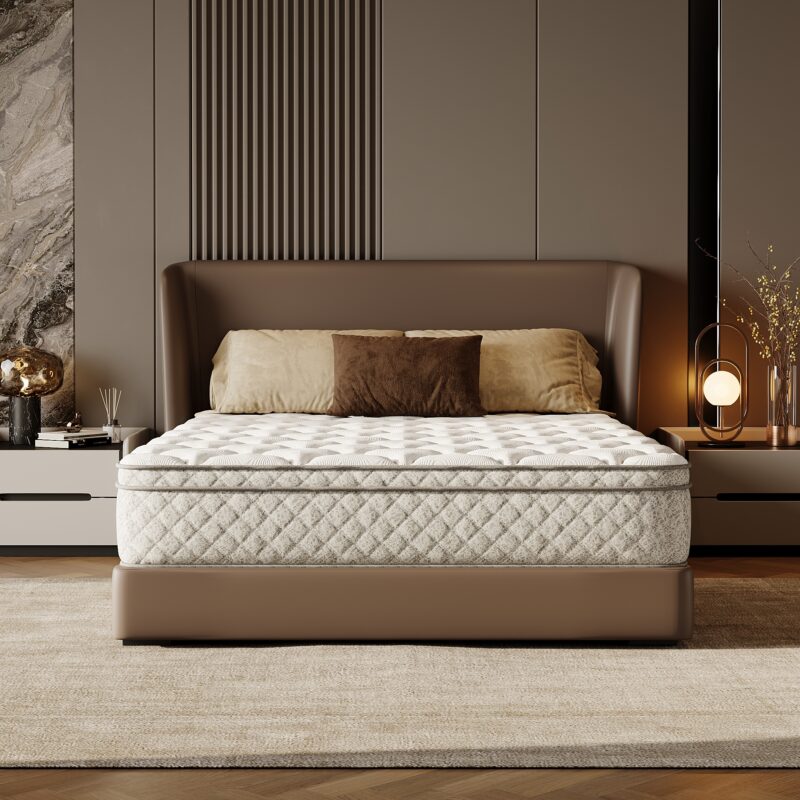 Full Size Mattress,12 Inch Hybrid Full Mattress in a Box with Memory Foam and Pocket Spring for Pressure Relief & Comfort Sleep & Zoned Support, Medium Firm,CertiPUR-US & OEKO-TEX - Image 10
