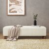 Comfortable Ottoman, White