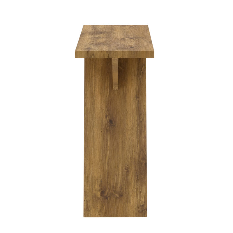 Console Table, 43.4-Inch Long Narrow Entryway Table with V-Shaped Base, Rustic Sofa Console for Hallway, Living Room, Behind Sofa - Image 8