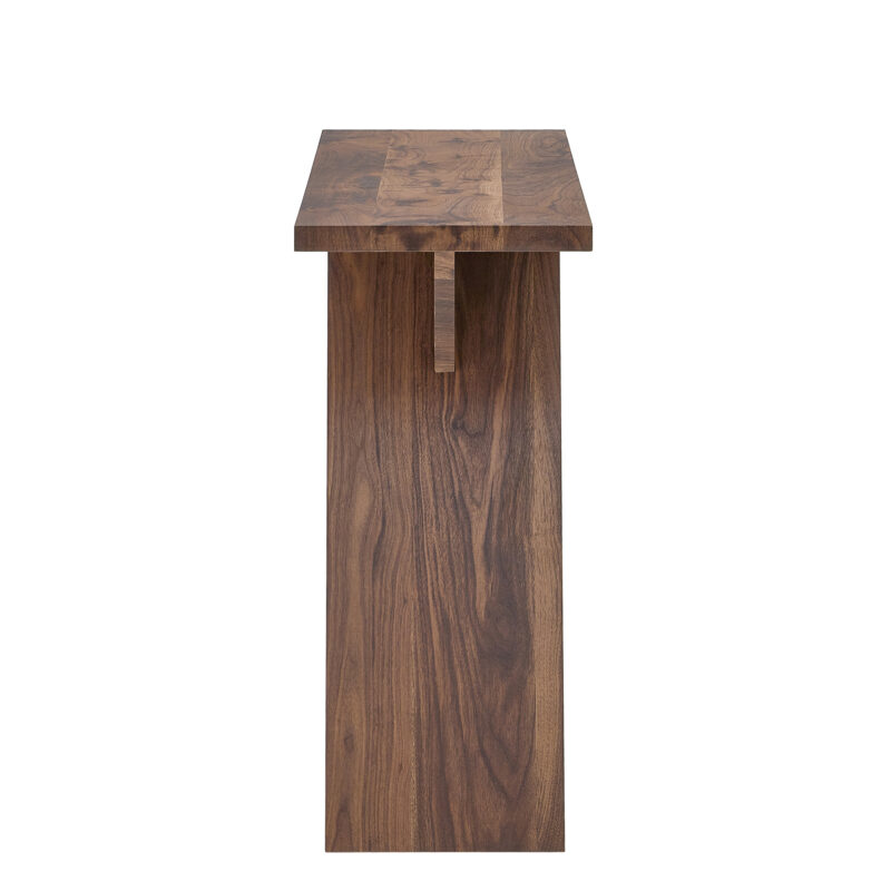 Console Table, 43.4-Inch Long Narrow Entryway Table with V-Shaped Base, Rustic Sofa Console for Hallway, Living Room, Behind Sofa - Image 21
