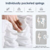 King Size Mattress,10 Inch Hybrid Mattress, Individually Pocketed Innerspring, Medium Firm - Image 10