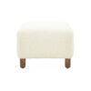 Comfortable Ottoman, White - Image 8