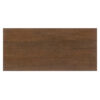 Modern Wooden Dining Table for 4 to 6 People, 71" Large Kitchen Dining Table with Wood Pedestal Base, Mid Century Rectangular Long Dinner Table for Home Dining Room Restaurant, Walnut - Image 4