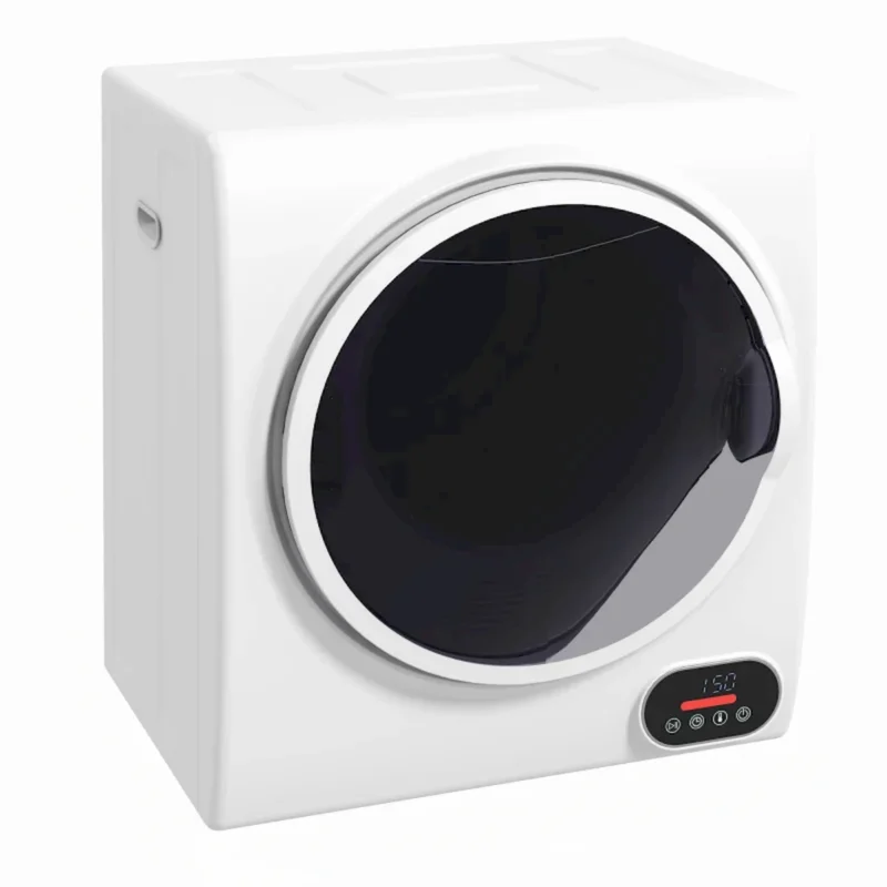Compact Front-Load Dryer,Portable Clothes Dryer,Versatile Laundry Dryer with Stackable,Freestanding or Wall-Mounted Design - Image 9