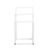 Metal Freestanding Towel Rack 3 Tiers Hand Towel Holder Organizer for Bathroom Accessories, White - Image 7