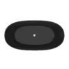 65 inch artificial stone solid surface freestanding bathroom bathtub - Image 3