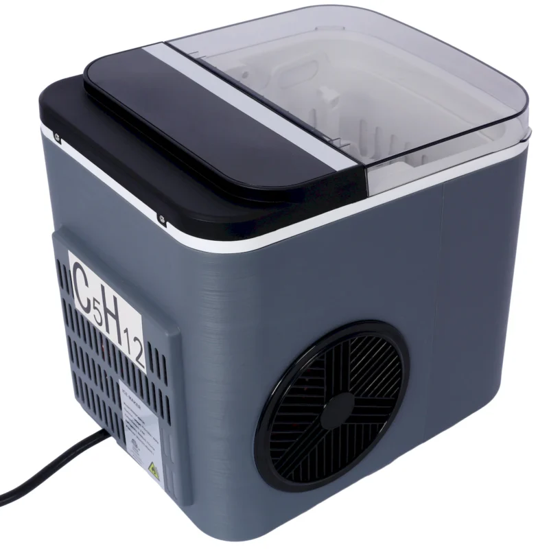 Ice Maker Countertop, Portable Ice Machine, Self-Cleaning Ice Makers with Basket and Scoop, 9 Cubes in 6 Mins, 26 lbs per Day, Ideal for Home, Kitchen,ETL and FDA certificate. - Image 5