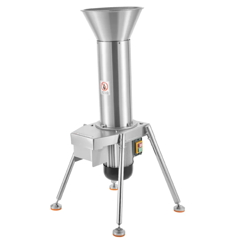 1100W Electric Fruit Apple Crusher, SUS304 Freestanding Crushing Machine, Grinds Whole Apples Up to 3.15" Dia, 164 KG/H Capacity, Cider Press for Apples, Pears, Pineapple, Guava, Carrot, Potato - Image 3