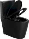 1.1/1.60 GPF Dual-Flush One Piece Toilet, Water-Saving Elongated Comfort Height Floor Mounted, Soft Close Seat, 1000 Gram Map Flushing Score Toilet, Matte Black GF-24T01-MB - Image 5