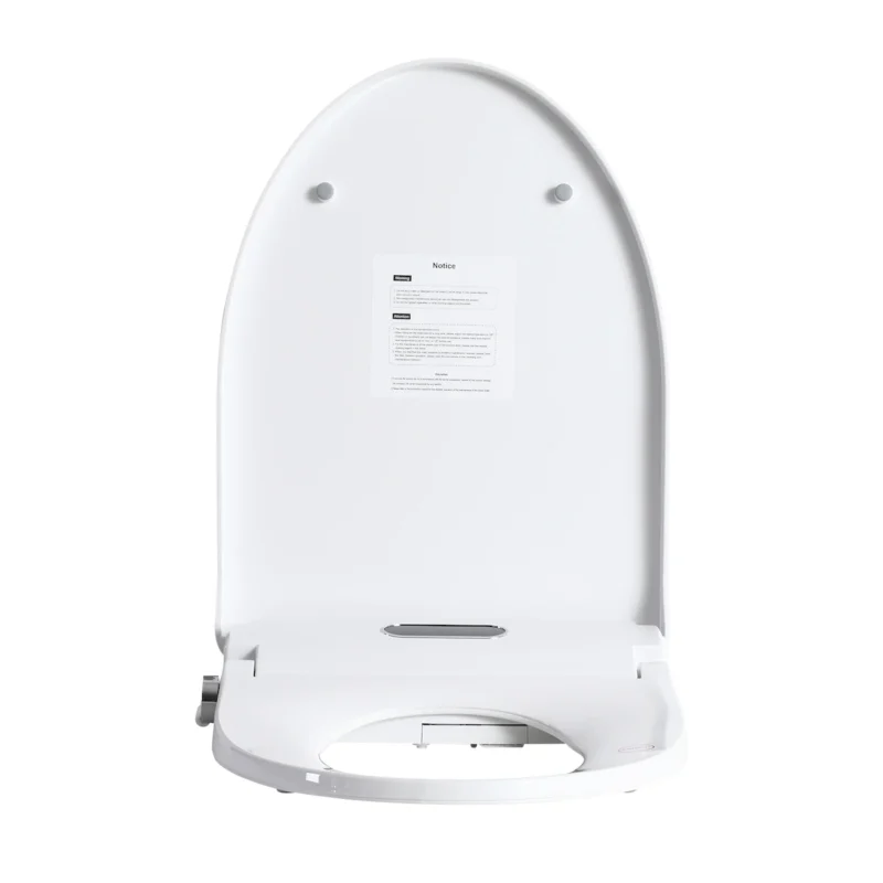 Smart Bidet Toilet Seat with Side Knob Adjustable Heated Seat with Water Temperature and Pressure Adjustment Portable Bidet with Automatic Nozzle Cleaning,Night Light,Only Seat - Image 17