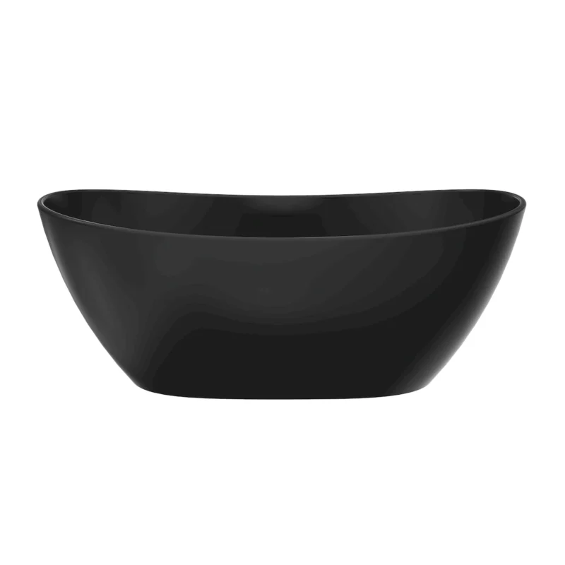 65 inch artificial stone solid surface freestanding bathroom bathtub - Image 5