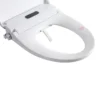 Smart Bidet Toilet Seat with Side Knob Adjustable Heated Seat with Water Temperature and Pressure Adjustment Portable Bidet with Automatic Nozzle Cleaning,Night Light,Only Seat - Image 2