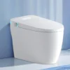 Tankless Smart Toilet With Bidet Built In, One-piece Bidet Toilet Seat, Auto Flush, Auto Open/Close,Heated Seat, Warm Water and Dry, Adjustable Temp,Remote Control Side Know - Image 7