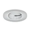 61 inch small size artificial stone solid surface freestanding bathroom bathtub - Image 8