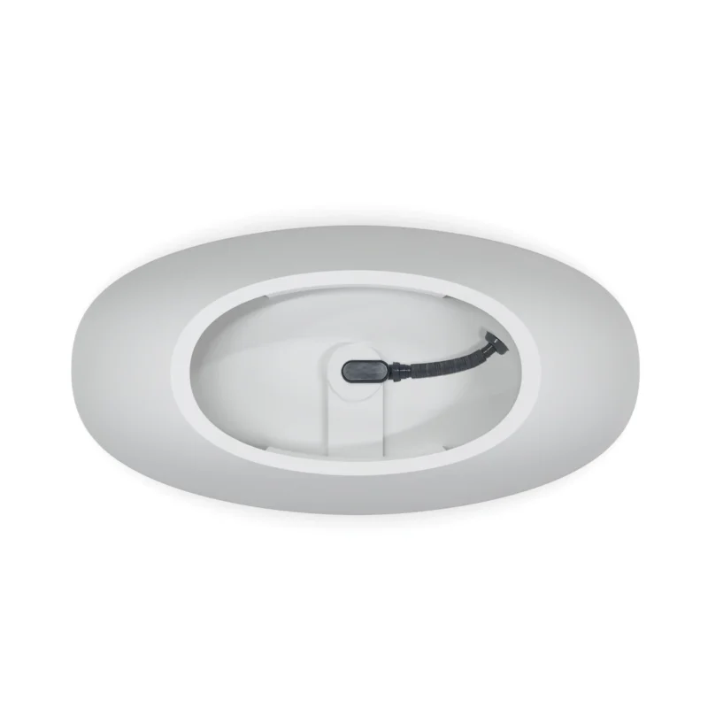 61 inch small size artificial stone solid surface freestanding bathroom bathtub - Image 8