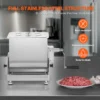 Manual Meat Mixer, 30L Tilt Tank Meat Processing Equipment(Mixing Max 30LBS for Meat), Stainless Steel Meat Mixer, Sausage Mixer Machine with Lid Handle Gear Reducer, Ground Beef Hand Mixer - Image 5