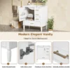 30" Bathroom Vanity with Ceramic Sink, Soft-Close Door with Built-in Shelf, Deep Drawer, Standard Drawer, Long Divider Drawer, Ample Storage Cabinet for Bathroom, Modern & Functional Design - Image 11