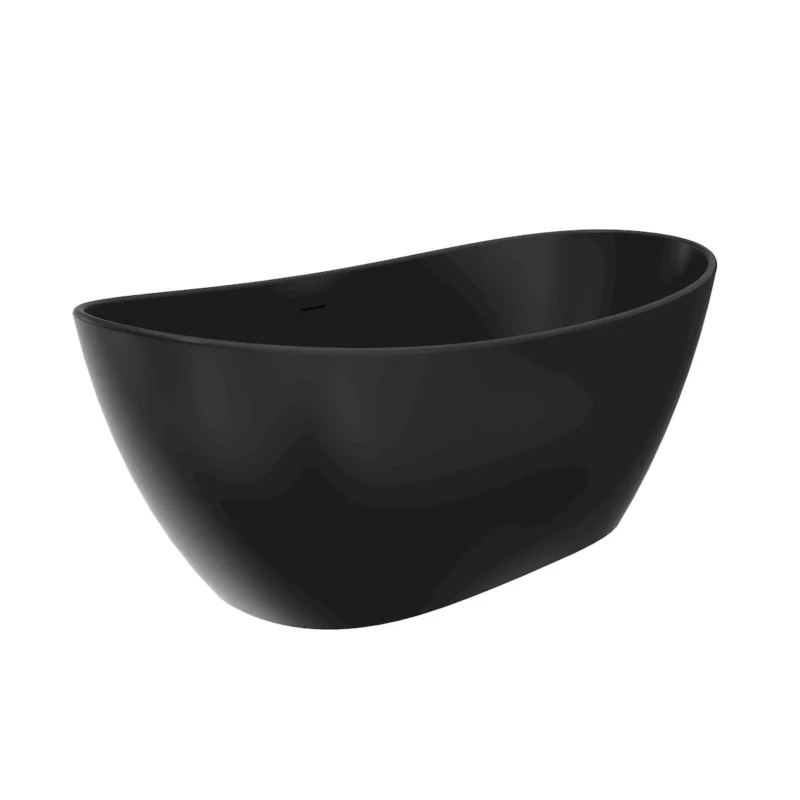 65 inch artificial stone solid surface freestanding bathroom bathtub - Image 8