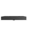 BB02-36-109, Integrated engineered solid surface basin WITHOUT drain and faucet, matte black color - Image 10