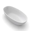 61 inch small size artificial stone solid surface freestanding bathroom bathtub - Image 3