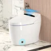Smart Toilets with Heated Bidet Seat.Portable toilet with bidet built.Intelligent Toilet Auto Open/Close Seat. Bidet toilet with Dryer and Warm Water - Image 10