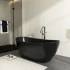 65 inch artificial stone solid surface freestanding bathroom bathtub - Image 7