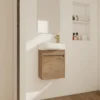 Soft Close Doors Bathroom Vanity With Sink,16 Inch For Small Bathroom - Image 4