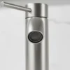 Single Handle Bathroom Faucet Lavatory Faucet Stainless Steel Single Hole-T10, Brushed Nickel - Image 2