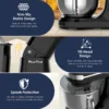Plum Chef 5.5QT Electric Stand Mixer, 12-Speed Tilt-Head Food Mixer, Dough Mixer with Dishwasher Safe Stainless Steel Bowl, Dough Hook, Flat Beater, Whisk, Splash Guard, Black - Image 7