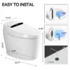 Smart Toilets with Heated Bidet Seat.Portable toilet with bidet built.Intelligent Toilet Auto Open/Close Seat. Bidet toilet with Dryer and Warm Water - Image 8