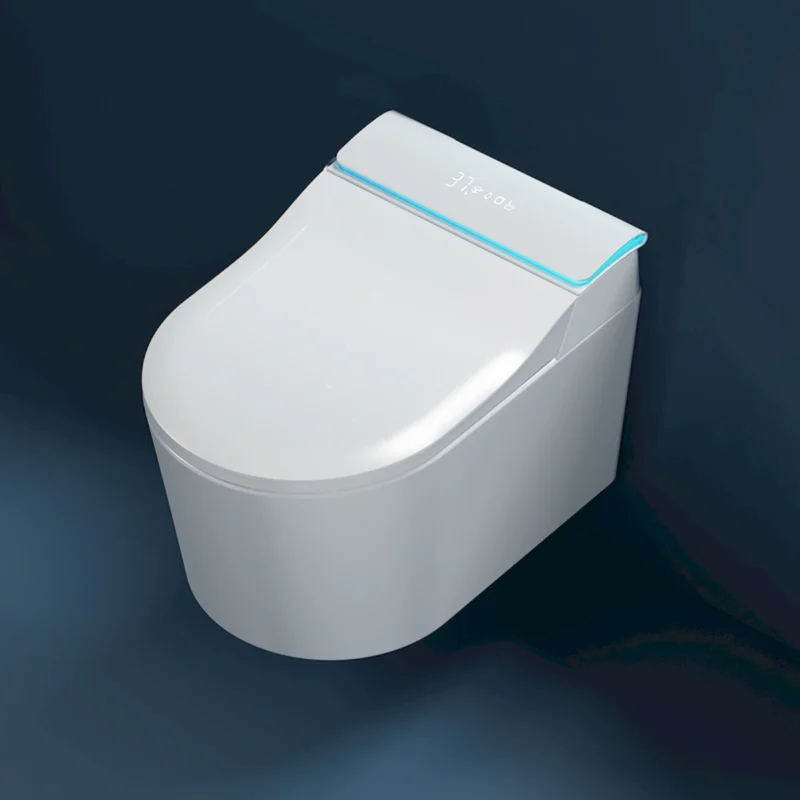 Wall-mounted Smart Toilet, Automatic Lid Opening, No Water Pressure Limitation, Wall Drain, All-in-One Bidet with Aromatherapy Deodorization for Home Use - Image 10