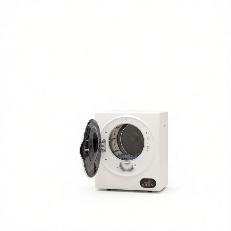 Compact Front-Load Dryer,Portable Clothes Dryer,Versatile Laundry Dryer with Stackable,Freestanding or Wall-Mounted Design - Image 5