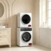 Compact Front-Load Dryer,Portable Clothes Dryer,Versatile Laundry Dryer with Stackable,Freestanding or Wall-Mounted Design - Image 4
