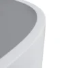 59 inch freestanding egg shape solid surface bathtub for the bathroom - Image 9