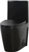 1.1/1.60 GPF Dual-Flush One Piece Toilet, Water-Saving Elongated Comfort Height Floor Mounted, Soft Close Seat, 1000 Gram Map Flushing Score Toilet, Matte Black GF-24T01-MB - Image 8