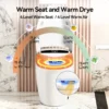 Smart Toilets with Heated Bidet Seat.Portable toilet with bidet built.Intelligent Toilet Auto Open/Close Seat. Bidet toilet with Dryer and Warm Water - Image 2