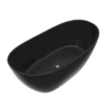 65 inch artificial stone solid surface freestanding bathroom bathtub - Image 11