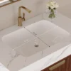 30" Modern Floating Bathroom Vanity with Seamless Sintered Stone Top & Ceramic Basin – 2 Soft-Close Drawers, Wall-Mounted - Image 14