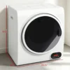 Compact Front-Load Dryer,Portable Clothes Dryer,Versatile Laundry Dryer with Stackable,Freestanding or Wall-Mounted Design - Image 2
