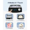 Upright Automatic Ice Cream Maker with Built-in Compressor, 2 Quart No Pre-freezing Fruit Yogurt Machine, Stainless Steel Electric Sorbet Maker, 4 Modes Gelato Maker with Digital Display & Timer - Image 10