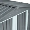 Metal Storage Shed with Double Doors, Heavy-Duty Galvanized Steel Outdoor Garden Shed for Tools, Lawn Equipment, and Yard Storage (72.8"Hx68.9"Dx87.8"W)  - Image 21