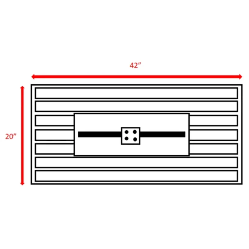 24" Steel Propane Fire Pit Table with Cover (Copy) - Image 7