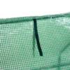 Outsunny 9' x 3' x 3' Portable Mini Greenhouse Outdoor Garden with Large Zipper Doors and Water/UV PE Cover, Green  - Image 11