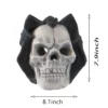 Fire Pit Demon Skull Gas Log for Ventless & Vent Free, Propane, Gel, Ethanol, Electric, Outdoor Fireplace and Fire Pit, Halloween Decor - Patent Pending  - Image 12
